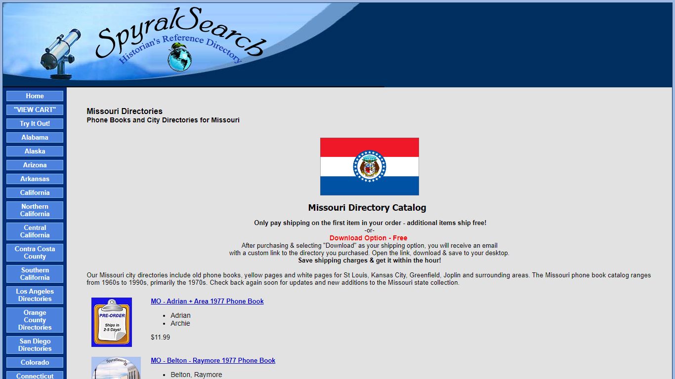 Missouri Directories: Missouri Phone Books, White Pages and City ...
